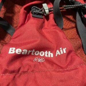 Lowe Alpine 45L Womens Backpacking Backpack Red Beartooth Air Hiking Travel